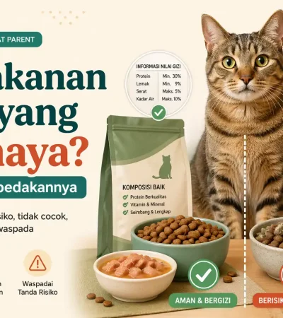 Merk Makanan Kucing yang Berbahaya atau Tidak Cocok? Begini Cara Membedakannya