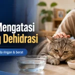 Cara Mengatasi Kucing Dehidrasi Ringan dan Berat, Kenali Batas Aman Sebelum Terlambat