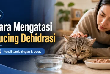 Cara Mengatasi Kucing Dehidrasi Ringan dan Berat, Kenali Batas Aman Sebelum Terlambat