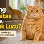 Kucing Obesitas atau Cuma Gemuk Lucu? Begini Cara Mudah Membedakannya
