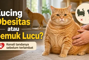 Kucing Obesitas atau Cuma Gemuk Lucu? Begini Cara Mudah Membedakannya