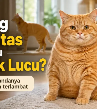 Kucing Obesitas atau Cuma Gemuk Lucu? Begini Cara Mudah Membedakannya
