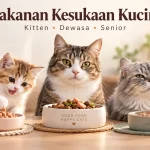 Makanan Kesukaan Kucing Berdasarkan Usia: Kitten, Dewasa, dan Senior