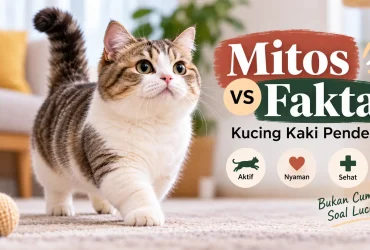 Mitos dan Fakta Kucing Ras Kaki Pendek yang Sering Salah Dipahami Pecinta Kucing