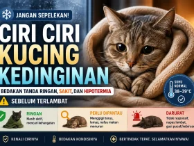 Ciri Ciri Kucing Kedinginan: Bedakan Tanda Ringan, Sakit, dan Hipotermia Sebelum Terlambat