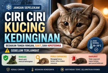 Ciri Ciri Kucing Kedinginan: Bedakan Tanda Ringan, Sakit, dan Hipotermia Sebelum Terlambat