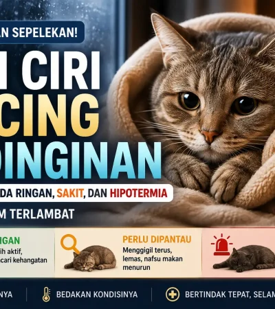 Ciri Ciri Kucing Kedinginan: Bedakan Tanda Ringan, Sakit, dan Hipotermia Sebelum Terlambat Ciri Ciri Kucing Kedinginan: Bedakan Tanda Ringan, Sakit, dan Hipotermia Sebelum Terlambat